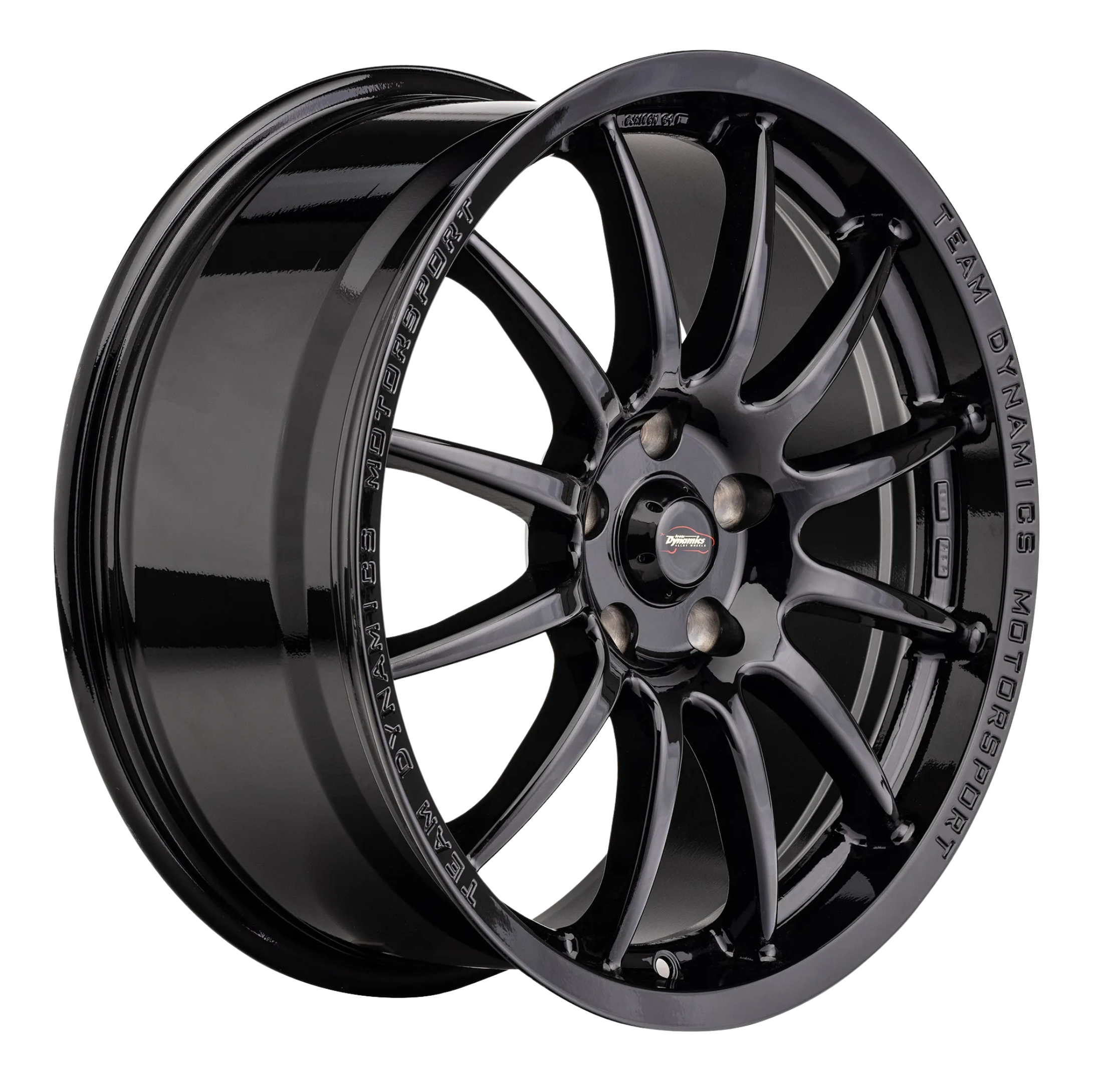 Team Dynamics Pro Race 1.2 Alloy Wheels In Black Gloss Set Of 4