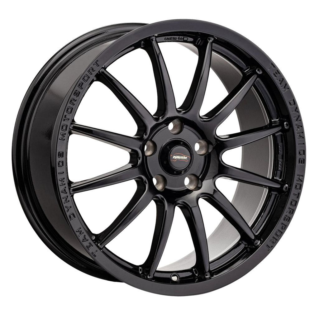 Team Dynamics Pro Race 1.2 Alloy Wheels In Black Gloss Set Of 4