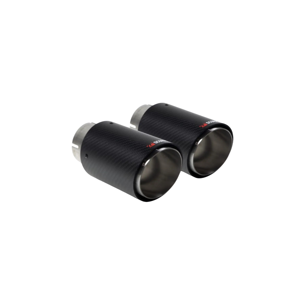 Scorpion 90mm Ascari Carbon Fibre Exhaust Tailpipe Set