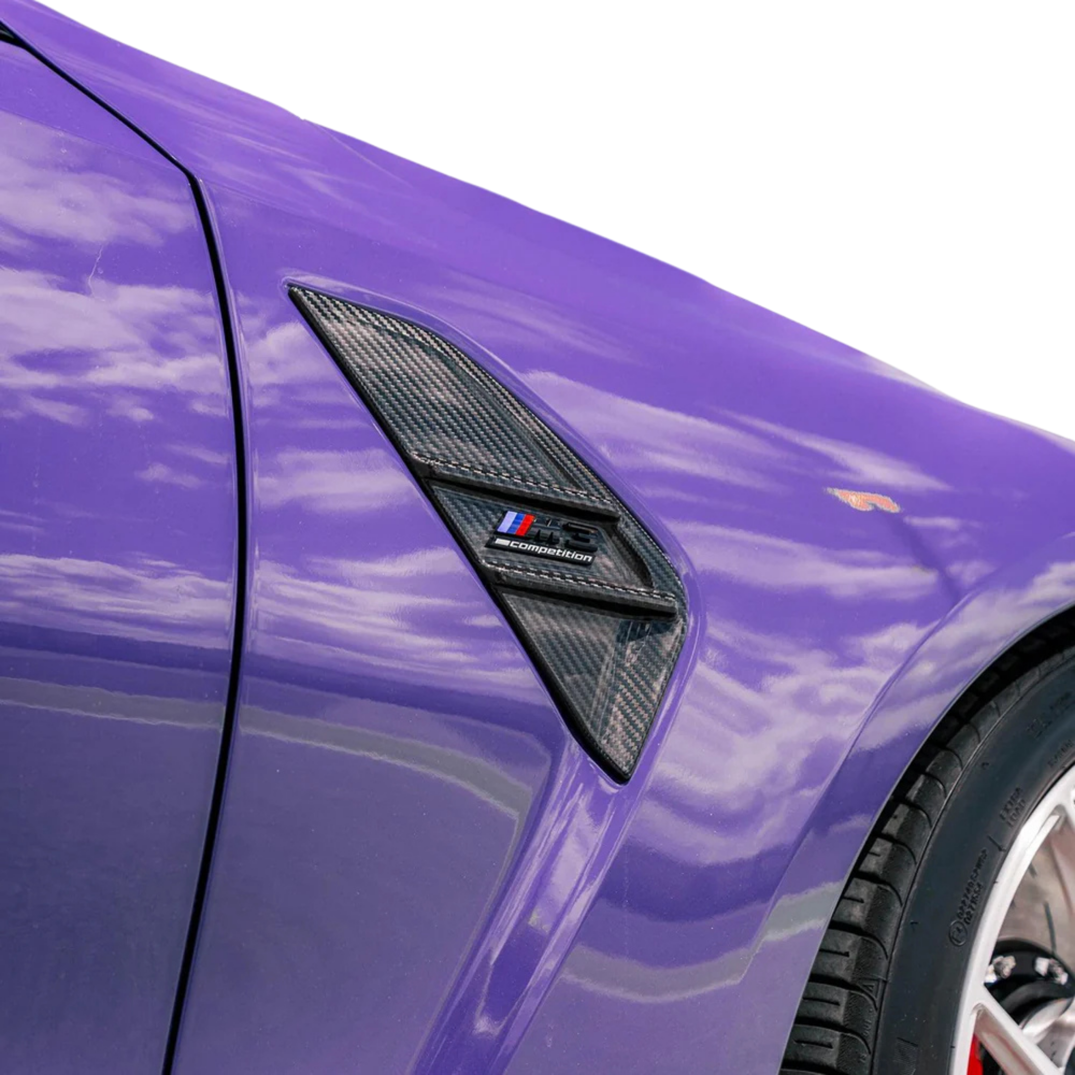 CARBON SIDE BADGES BMW G80 & G81 M3